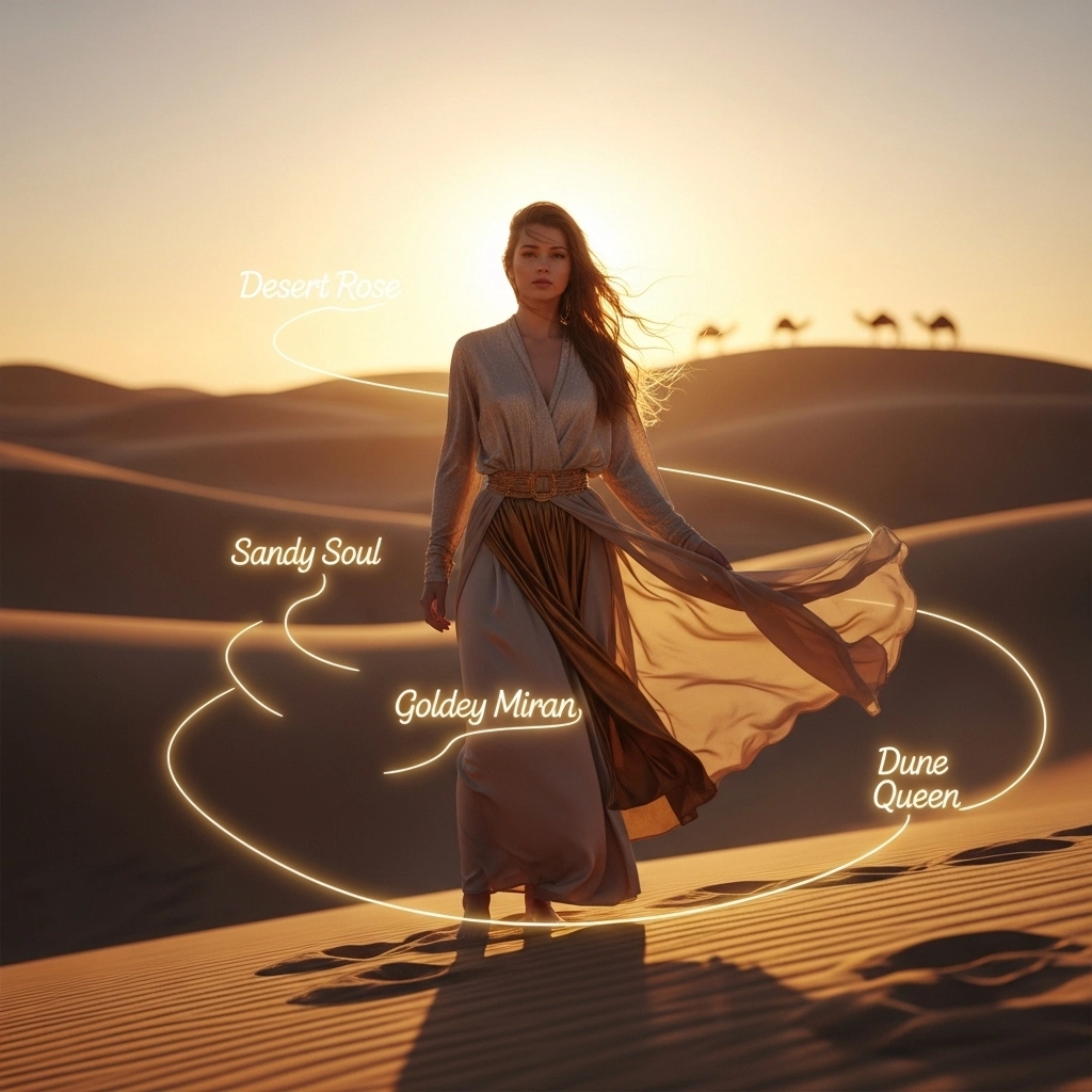 Desert Inspired Nicknames