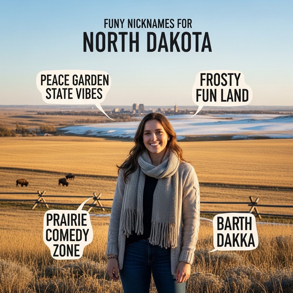 Funny Nicknames for North Dakota