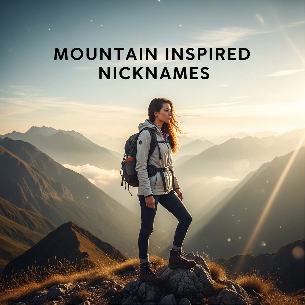 Mountain Inspired Nicknames