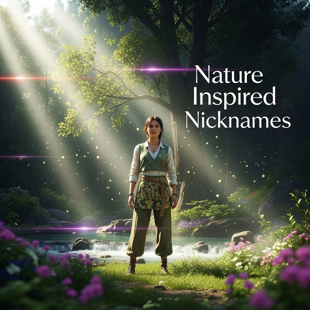 Nature Inspired Nicknames