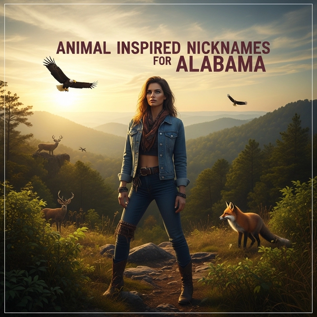 Animal Inspired Nicknames for Alabama