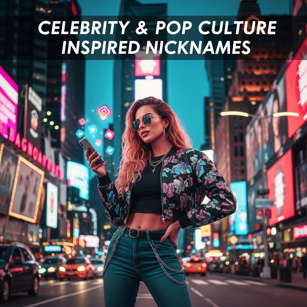 Celebrity & Pop Culture Inspired Nicknames