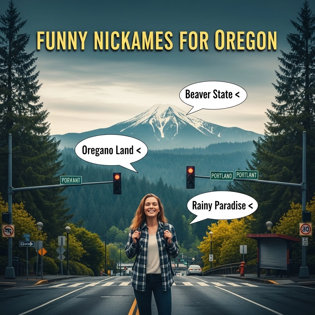 Funny Nicknames for Oregon