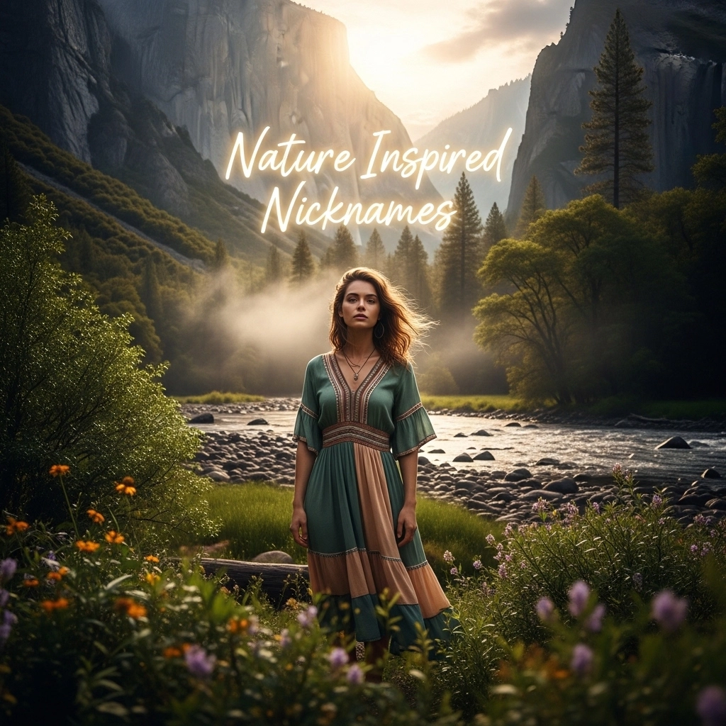 Nature Inspired Nicknames