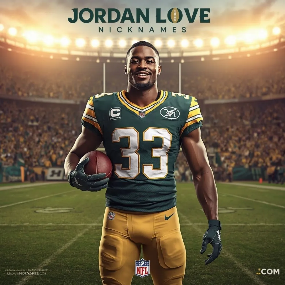 Short & Cute Jordan Love Nicknames