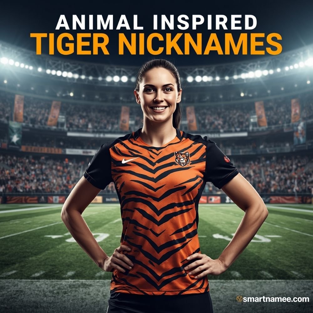Animal Inspired Tiger Nicknames
