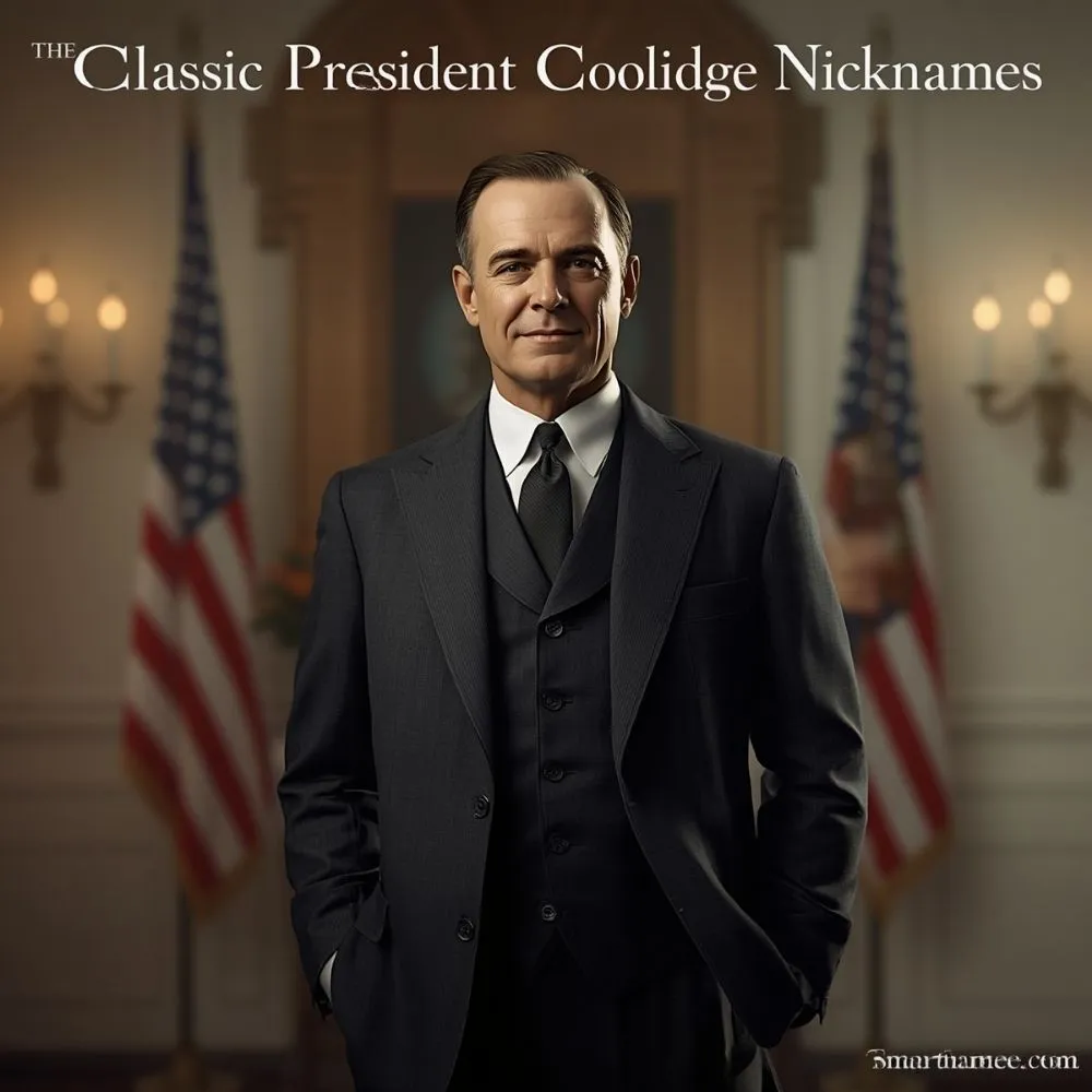 Classic President Coolidge Nicknames