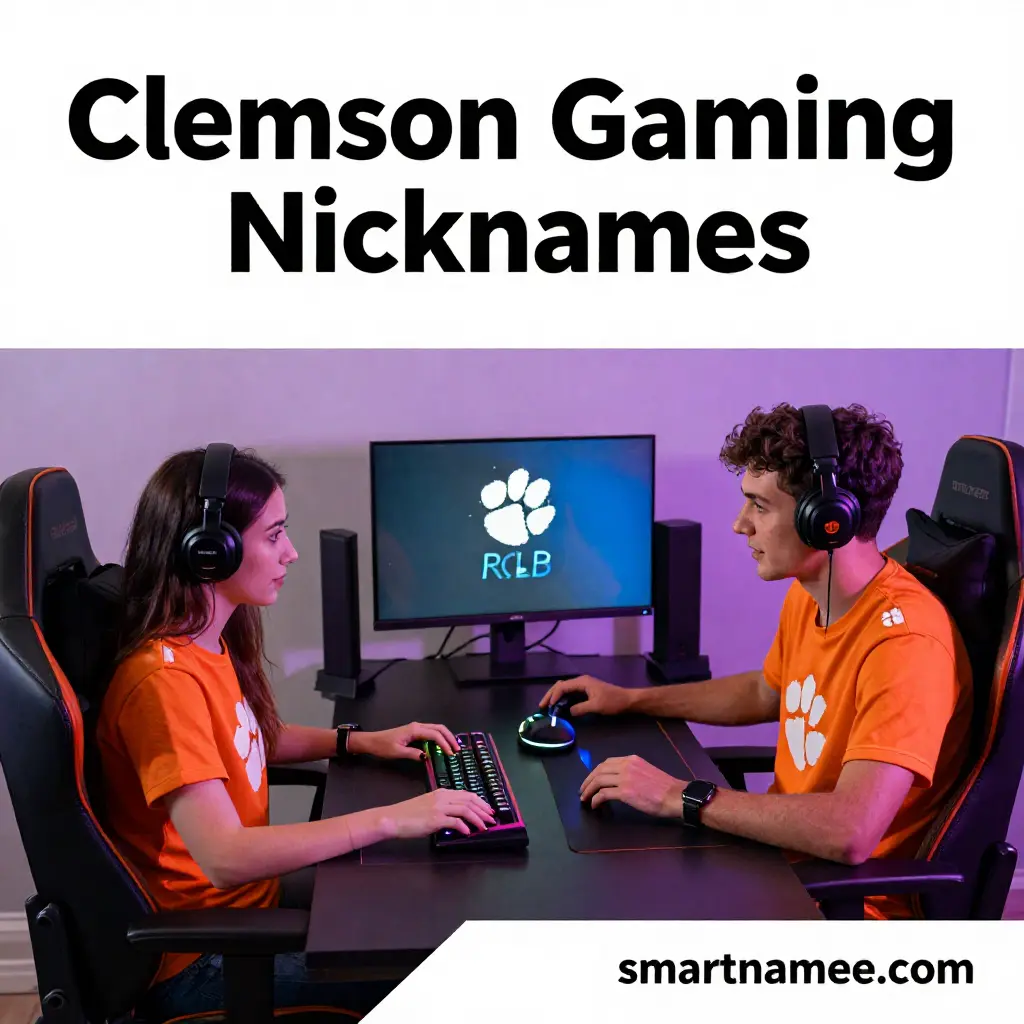 Clemson Gaming Nicknames