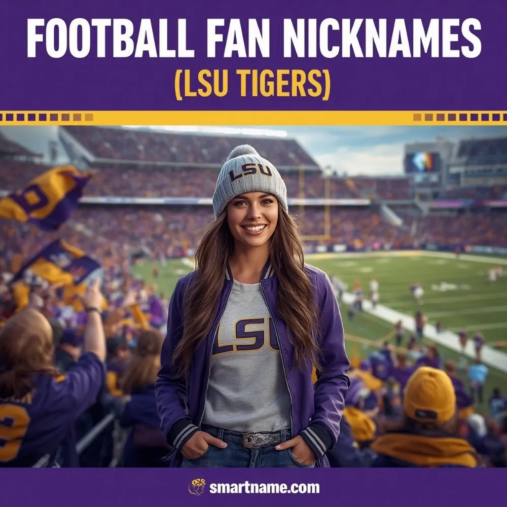 Football Fan Nicknames (LSU Tigers)