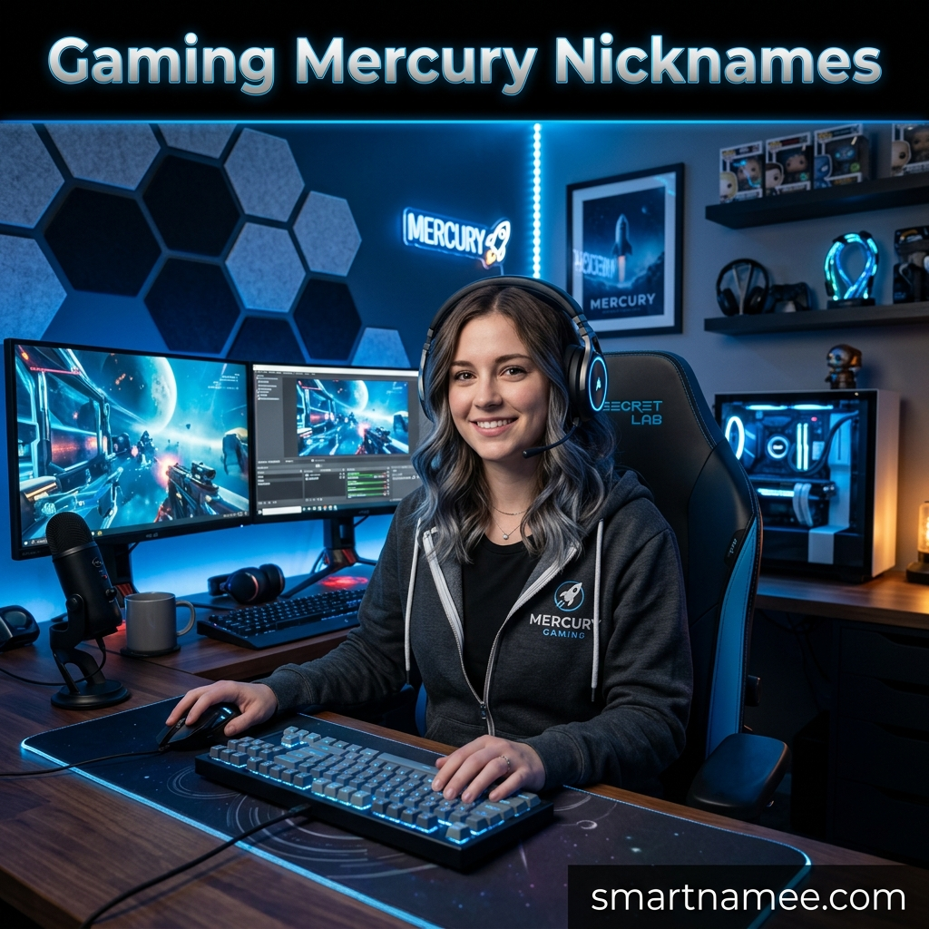 Gaming Mercury Nicknames