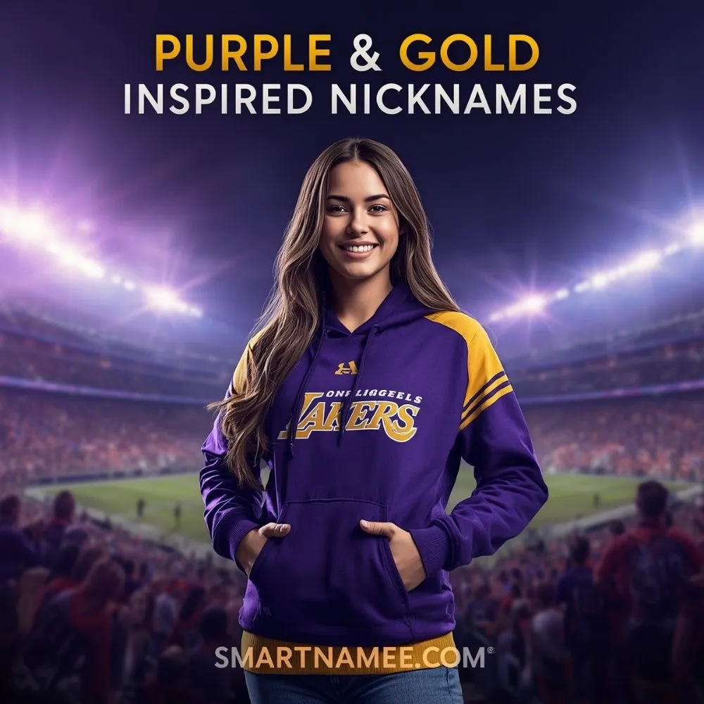Purple & Gold Inspired Nicknames