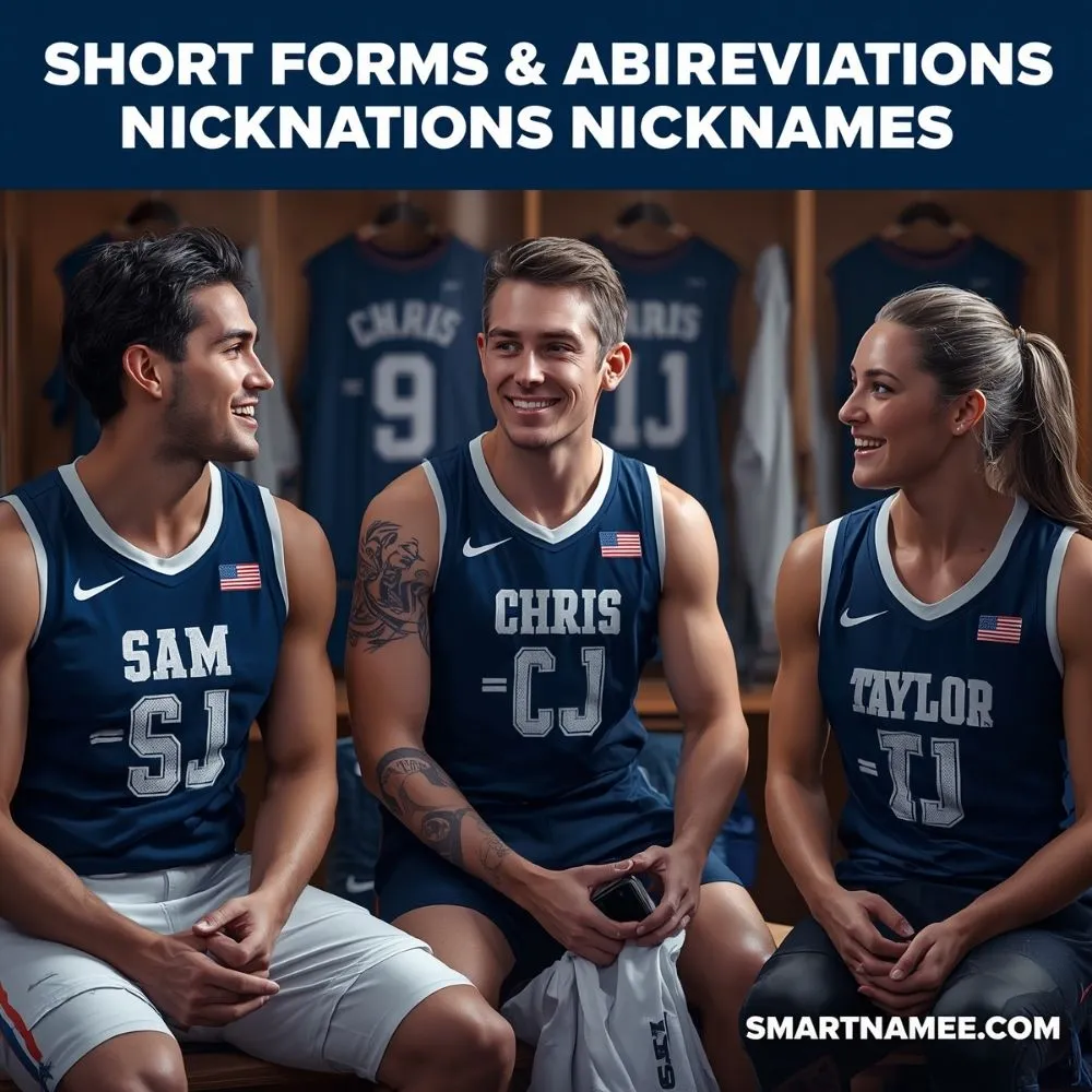 Short Forms & Abbreviations Nicknames