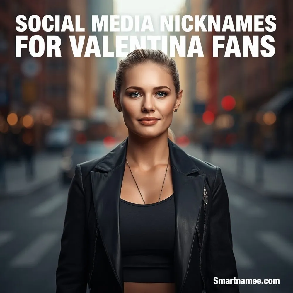 Social Media Nicknames for Valentina Fans