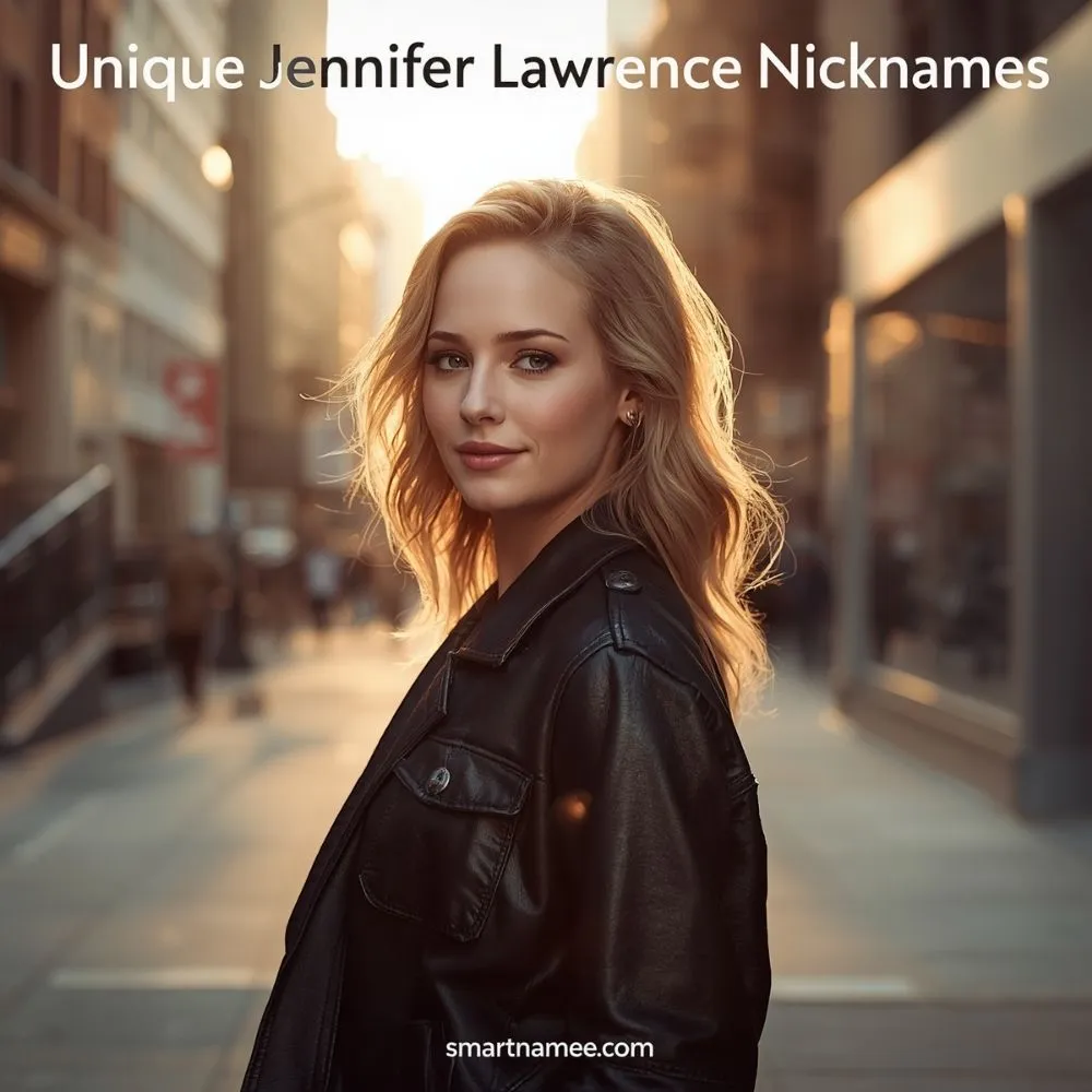Unique Jennifer Lawrence Nicknames